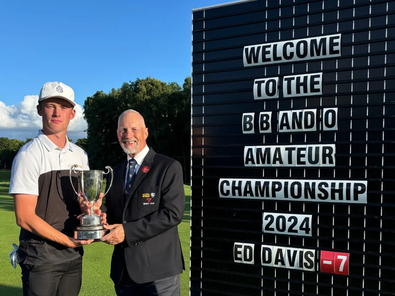 Ed is BB&O Amateur Champion