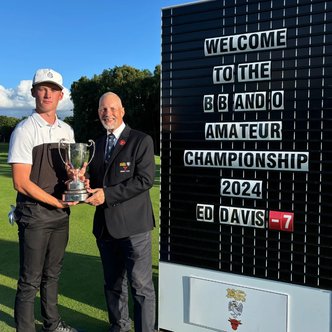 Ed is BB&O Amateur Champion
