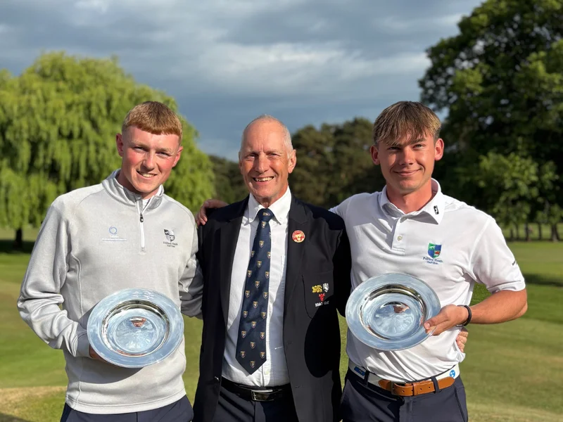 Harry & Luke win Foursomes