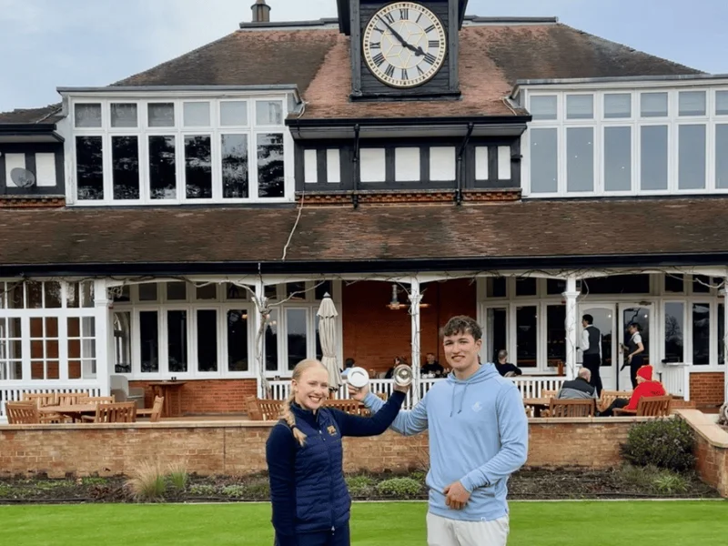 Jamie wins Sunningdale Foursomes