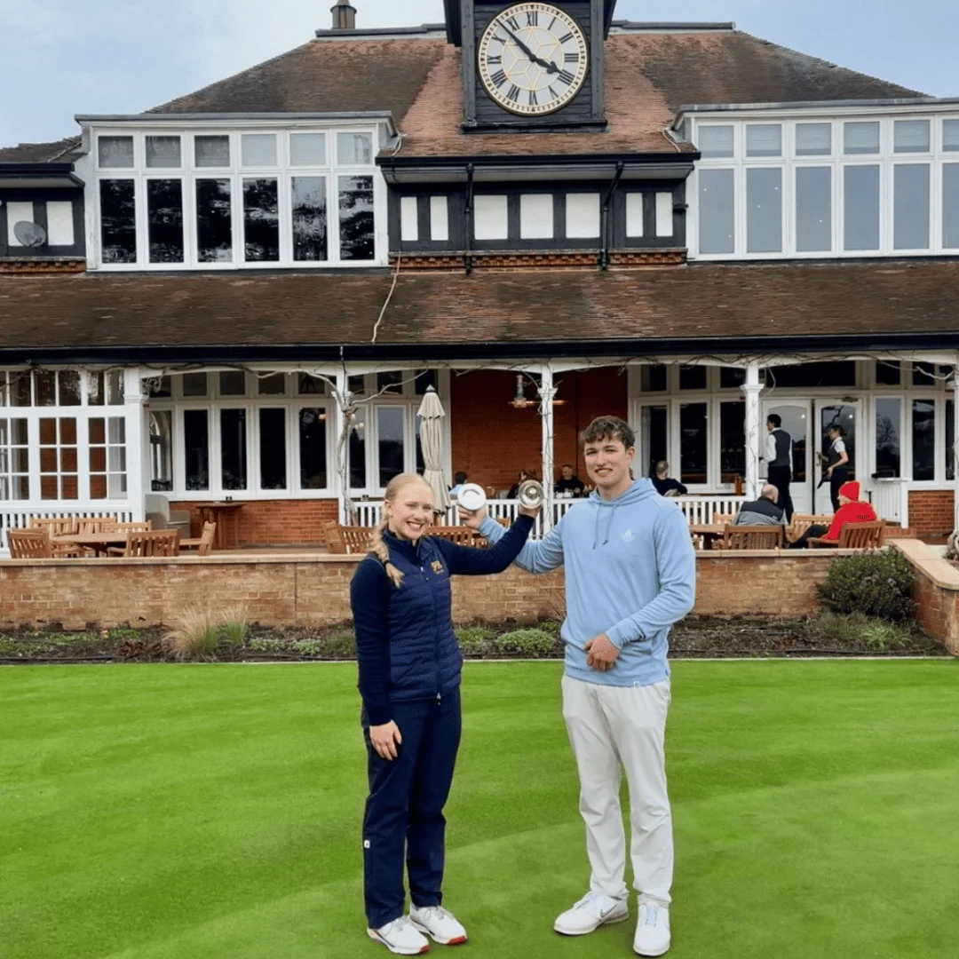 Jamie wins Sunningdale Foursomes