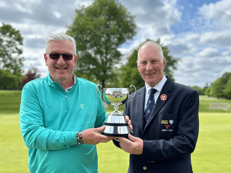 Mark Simpson is Seniors Champion
