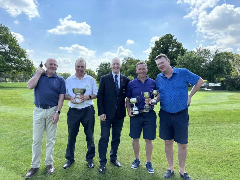 Gary is the BB&O Seniors Champion