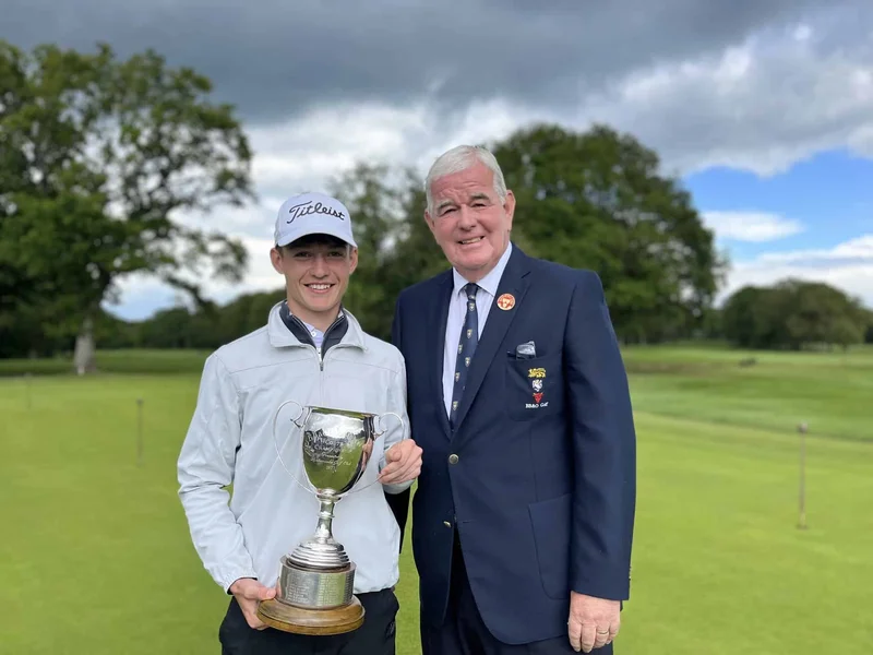 Connor is crowned U25 Champion