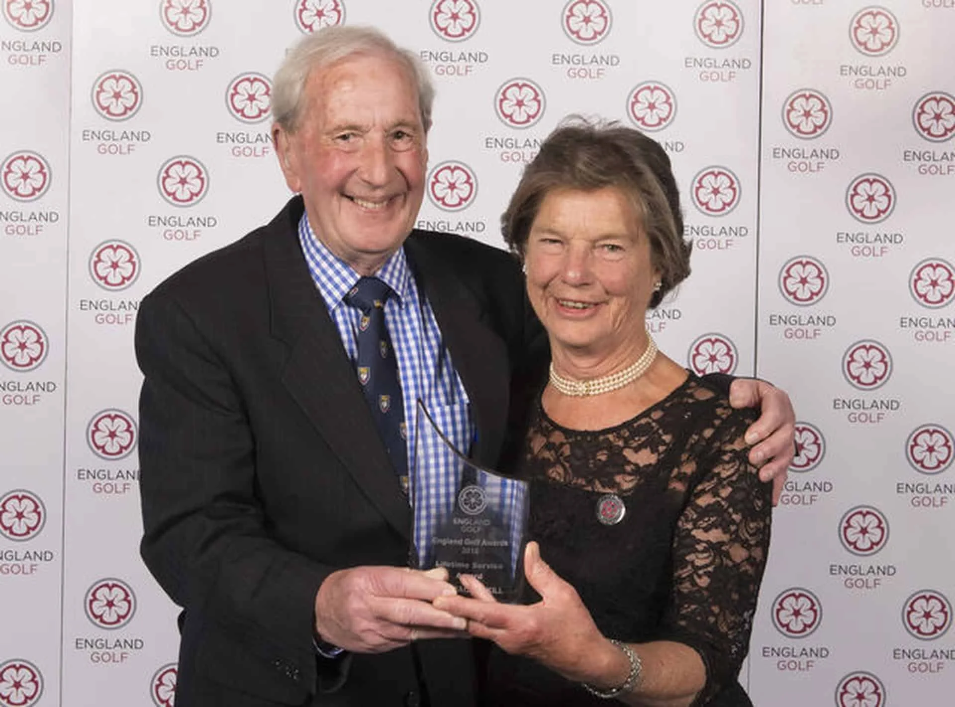 Iain MacCaskill honoured by England Golf