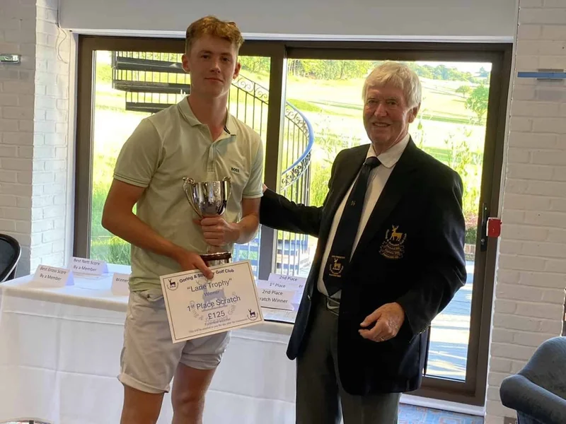 Ed wins at Goring & Streatley